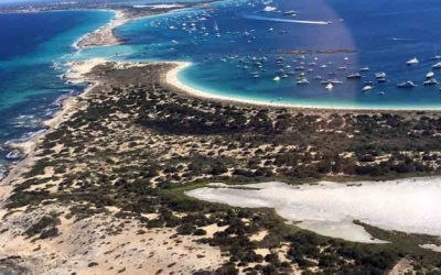 Se vende isla protegida en Formentera