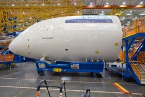 Comenzó ensamblaje final del primer Boeing 787 de LAN