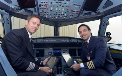 LAN y TAM implementan tecnología para pilotos y tripulantes de cabina