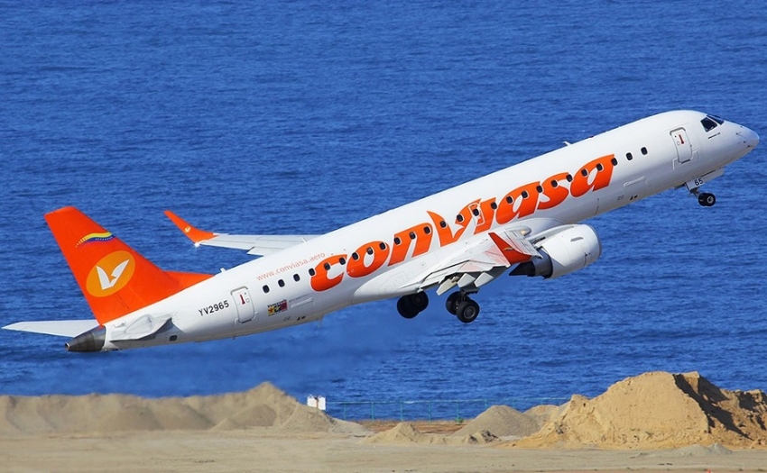 Conviasa suspende vuelos a Argentina, Chile y Perú