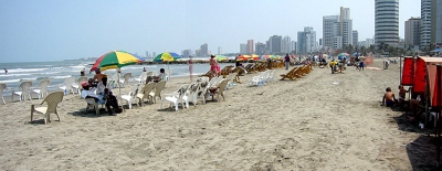 Playa de Bocagrande, Cartagena de Indias