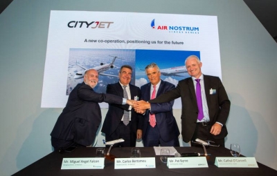 Air Nostrum se fusiona con la irlandesa CityJet