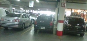 El estacionamiento de Tienda Inglesa de Atlántiida es un barómetro confiable