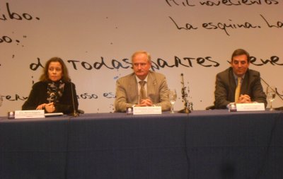 Dra. Marta Gaggero, CIDA-E; Dr. Christian Feichtingeer, IAF; Gastón Colacce, Perspectiva M&amp;T.