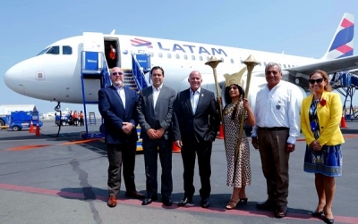 Latam Airlines convierte a Cusco en ‘hub’ regional con vuelos desde Trujillo