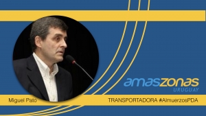 Amaszonas Uruguay transporta a Miguel Pato para el Almuerzo del PDA del pr&oacute;ximo 31