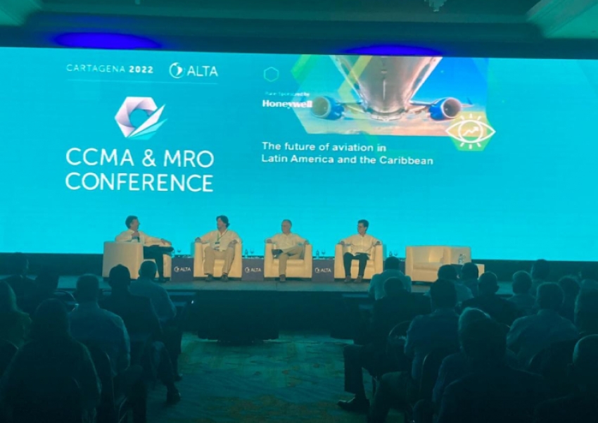 Primer panel de la Conferencia ALTA CCMA &amp; MRO