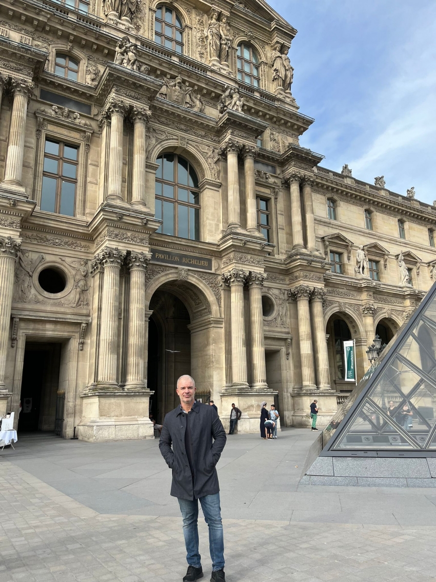 Julio Facal en Par&iacute;s en el congreso ReformB y en La Sorbonne