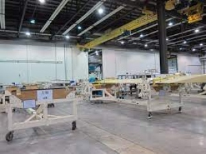 Fábrica de componentes de material compuesto de Airbus en China.