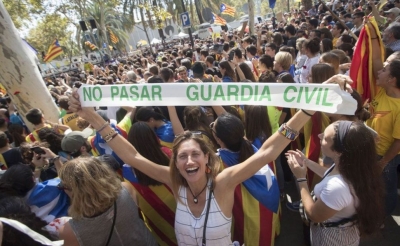 Sequía turística en Cataluña al calor del 1-O