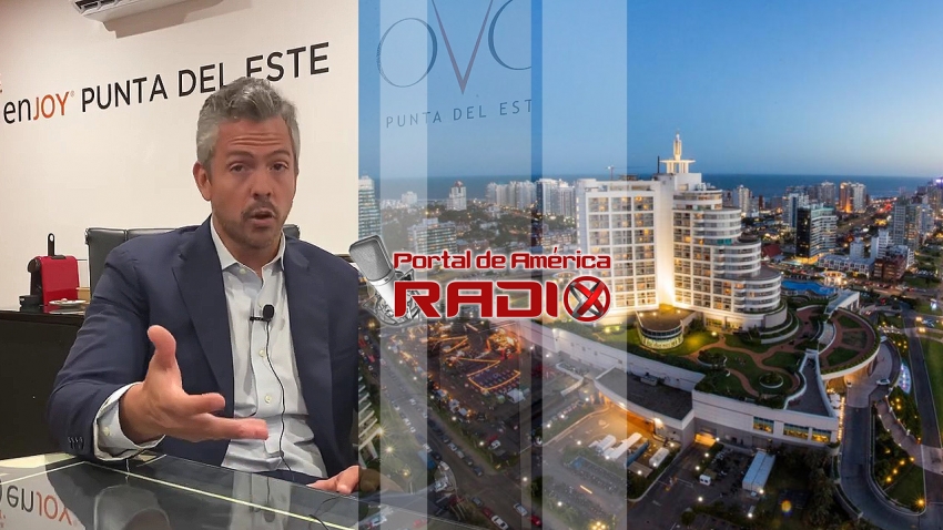 Ignacio Sarmiento, Enjoy Punta del Este: &quot;Afortunadamente vivo en Uruguay y veo como nos apoya el Estado&quot; #PdaRadio31