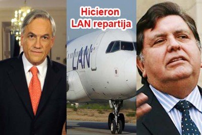 Alan Garc&iacute;a le entreg&oacute; la soberan&iacute;a a&eacute;rea del Per&uacute; a Pi&ntilde;era en la Declaraci&oacute;n de Santiago
