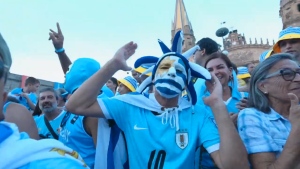 "Uruguay nom&aacute;"  en Guadalajara palpitando la previa del partido contra Espa&ntilde;a