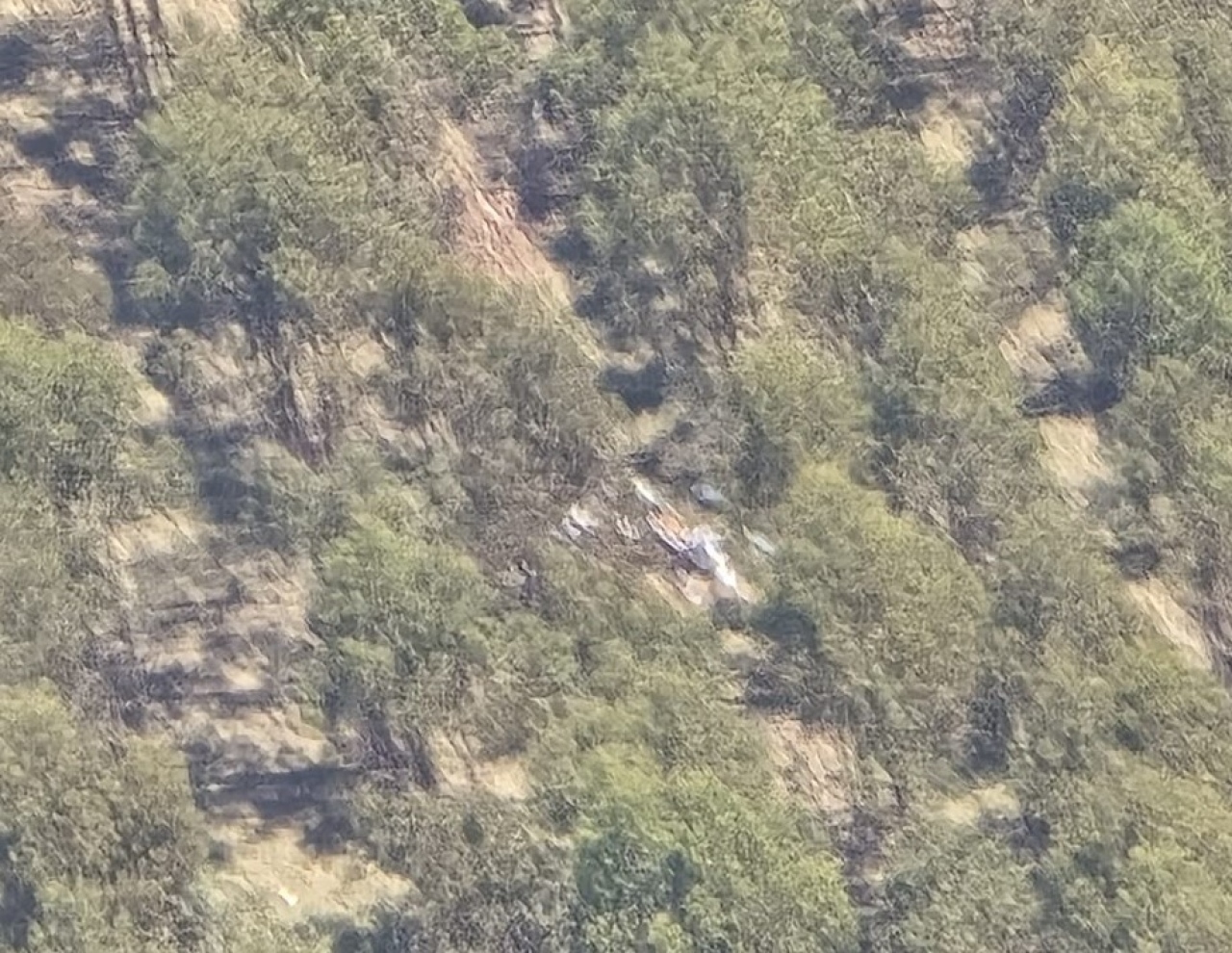 Accidente aeron&aacute;utico en la zona de Guazuvir&aacute;