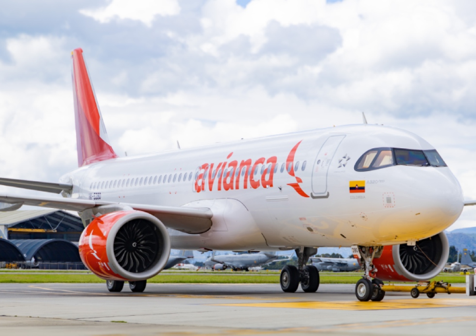 Avianca redujo en 2023 un 21% sus emisiones de carbono frente a 2019