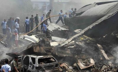 Accidente de avi&oacute;n militar en Indonesia, no afect&oacute; a uruguayos