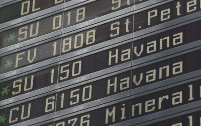Tambi&eacute;n en el hemisferio norte se demoran los vuelos regulares