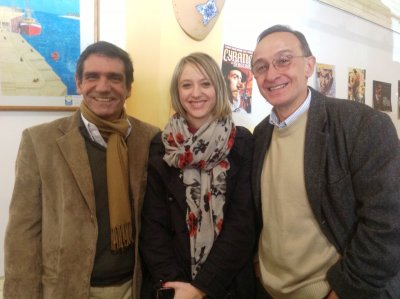 Mart&iacute;n Laventure, Alcalde de Punta del Este, Ana Ines Sanchez y Dr. Luis Faral