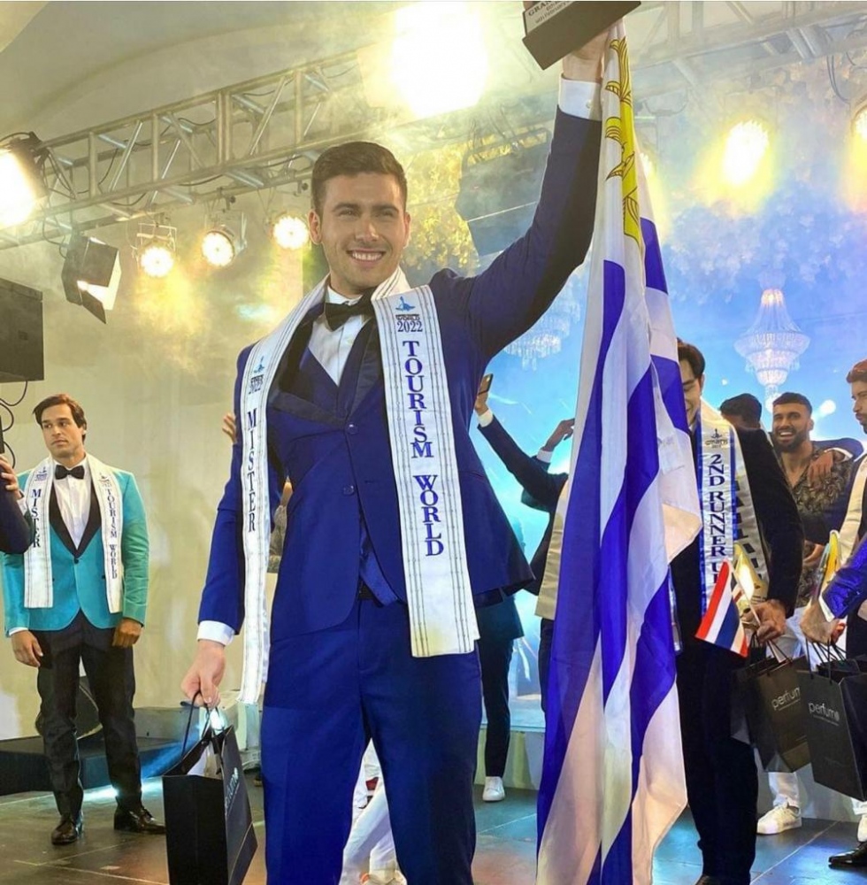 "Mister Tourism World" es uruguayo, se llama Mart&iacute;n Machi&ntilde;ena, es modelo y estudia comunicaci&oacute;n