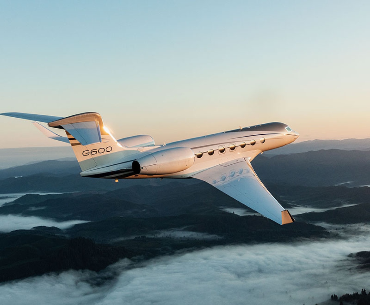 Gulfstream G600 exhibido en Punta del Este