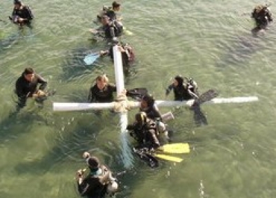 Argentina: VII Edici&oacute;n del Via Crucis Submarino en Madryn  