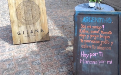"Argentino, &iexcl;sos mi amigo": la original idea de un restaurante de Colonia