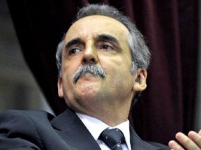 Secretario de Comercio Interior argentino, Guillermo Moreno. El funcionario es c&eacute;lebre por imponer presiones y trabas para regular el comercio interior y exterior en funci&oacute;n de los intereses de su gobierno.