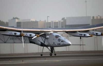 El avi&oacute;n Solar Impulse 2 podr&iacute;a hacer escala en Sevilla