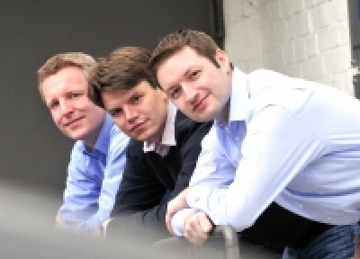  El equipo directivo de Trivago: Peter Vinnemeier, Malte Siewert, Rolf Schr&ouml;mgens 