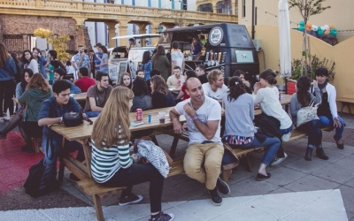 Una postal de la fiesta del a&ntilde;o pasado, en el Centro Cultural Recoleta.
