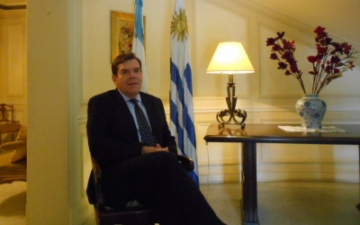 Embajador Montenegro: "el relacionamientos es c&aacute;lido y facilita mi tarea"