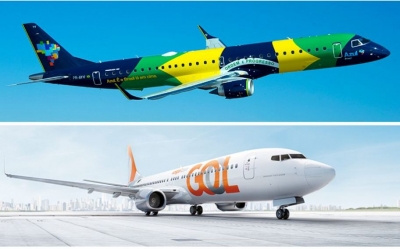 Aerol&iacute;neas caen con fuerza en bolsa golpeadas por devaluaci&oacute;n de moneda brasile&ntilde;a