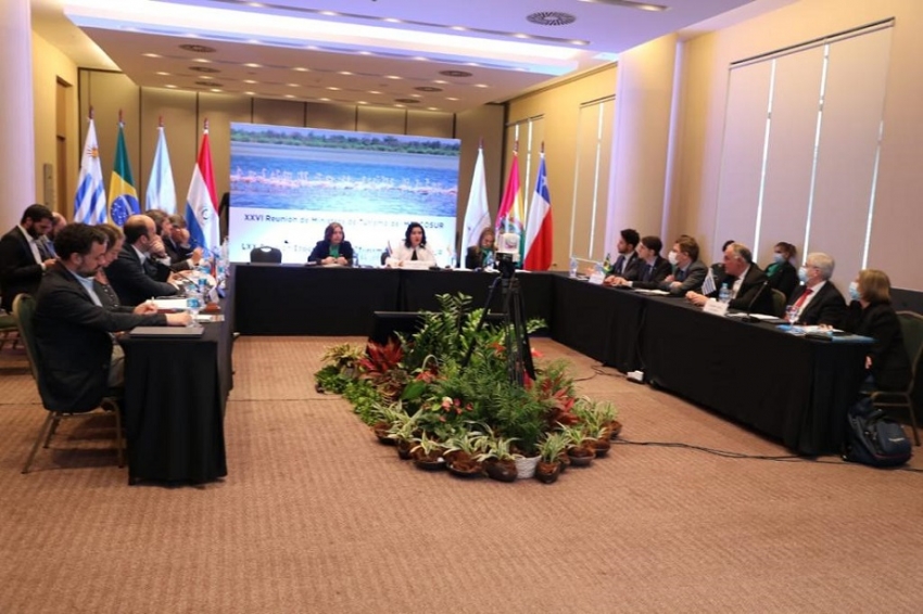 Ministros de Turismo del Mercosur reafirman convicci&oacute;n de trabajar la regi&oacute;n como producto tur&iacute;stico integrado