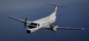 El Embraer C-120 "Brasilia" de la Fuerza A&eacute;rea Uruguaya