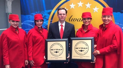 Avianca es la &ldquo;Mejor Aerol&iacute;nea de Sudam&eacute;rica&rdquo;, seg&uacute;n Skytrax