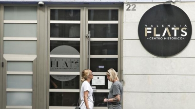 Valencia plantear&aacute; una tasa a apartamentos tur&iacute;sticos y limitar los d&iacute;as al a&ntilde;o de alquiler