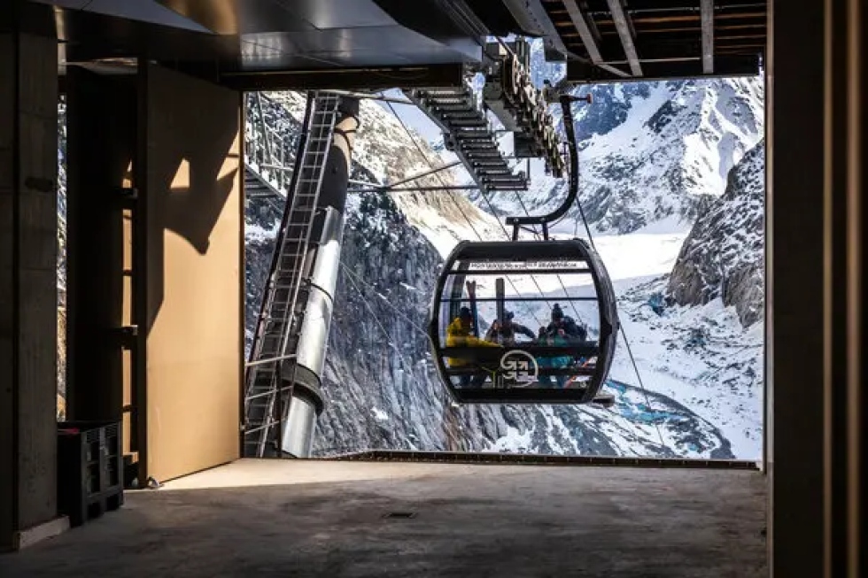 Mer de Glace en Chamonix, Francia