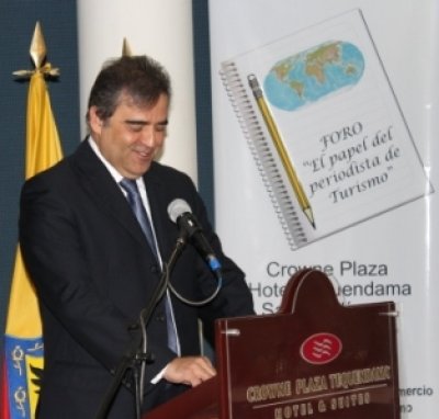 Oscar Rueda Garc&iacute;a, ex viceministro de Turismo de Colombia, nominado como "Personaje Toda una vida en el turismo"