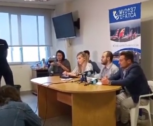 Conferencia y Comunicado de ACTAU sobre conflicto y esencialidad