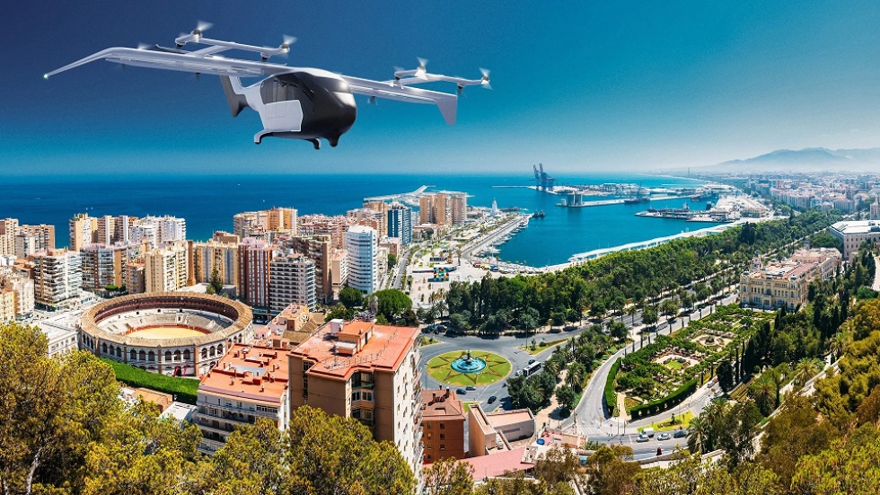 El aerotaxi entre Málaga y Marbella es casi una realidad