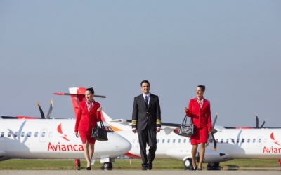 Inicio de vuelos de Avianca Argentina
