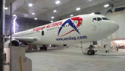 Avión de Paraguay Airlines, en Estados Unidos.