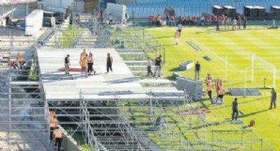 Escenario para Paul tendr&aacute; la altura de un edificio de 6 pisos