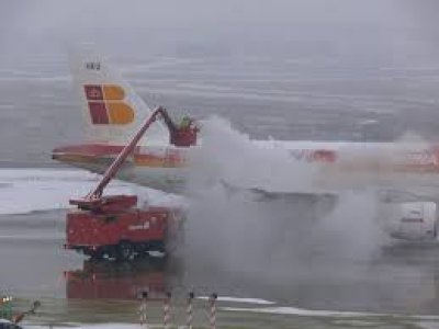 Tablets contra el engelamiento en los aeropuertos españoles