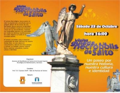 Turismo necrol&oacute;gico en Salto