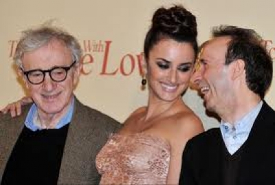 Con Pen&eacute;lope Cruz y Roberto Benigni...&iexcl;qu&eacute; dos!