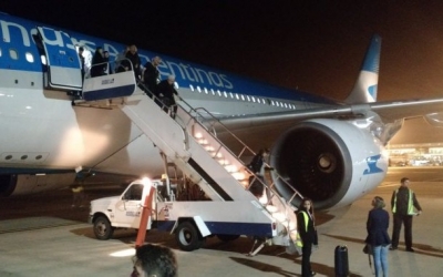 Incidente en avi&oacute;n de Aerol&iacute;neas Argentinas