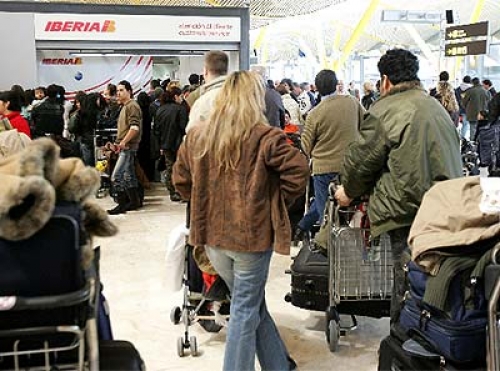 Paros en el transporte a&eacute;reo sin raz&oacute;n