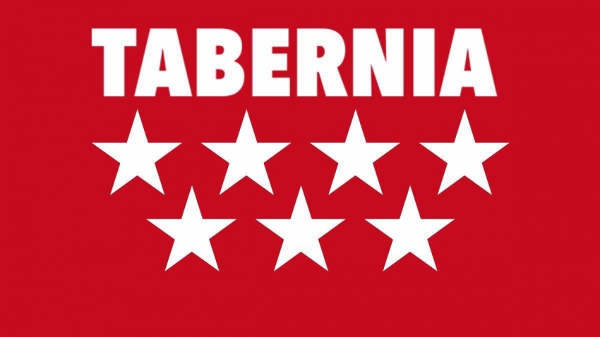 Luego del aplastante triunfo del PP en Madrid, en las redes apareció la bandera madrileña con la palabra TABERNIA