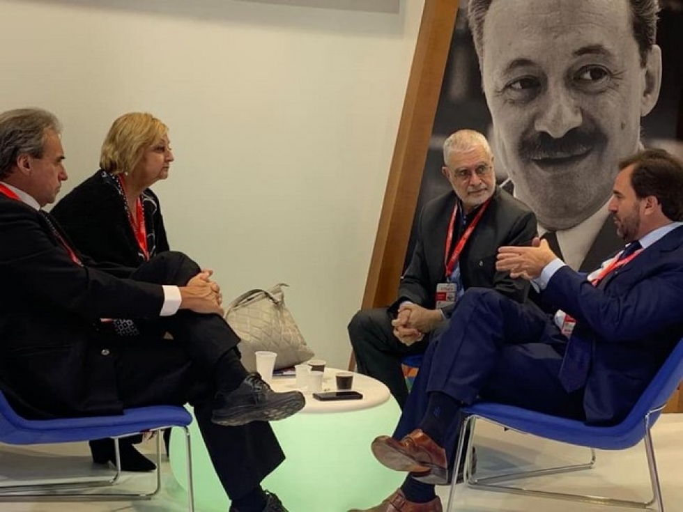 Monzeglio, Kechichian, Liberoff y Cardoso en FITUR 2020